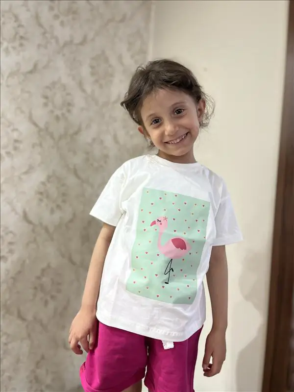 ست تیشرت شلوارک فلامینگو