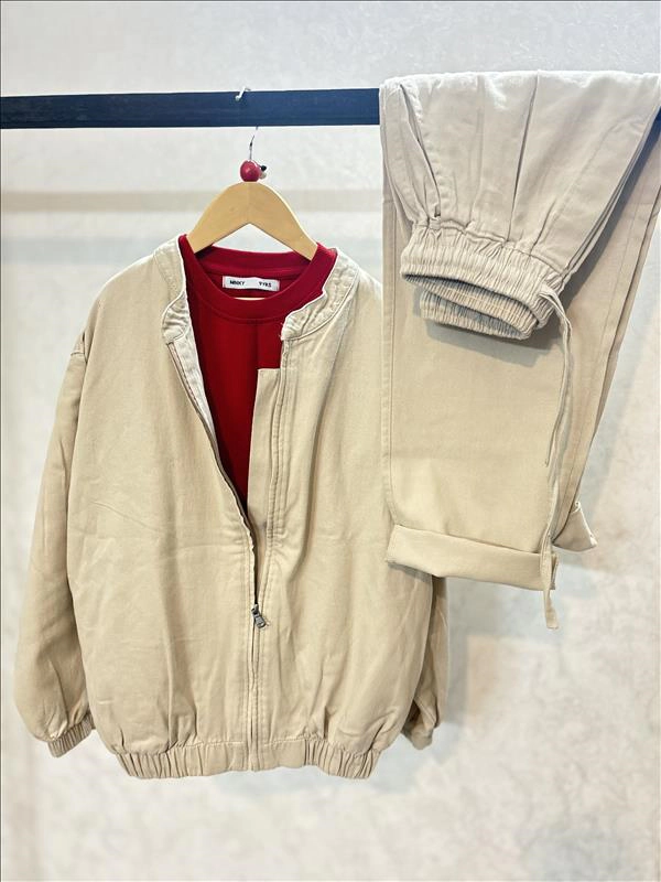 ست بامبر شلوار دوکی